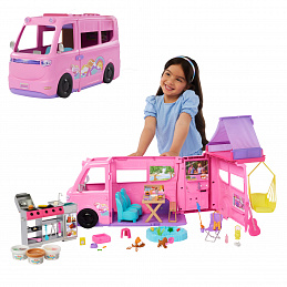 Barbie Dream Camper Kamper marzeń z namiotem HRJ78