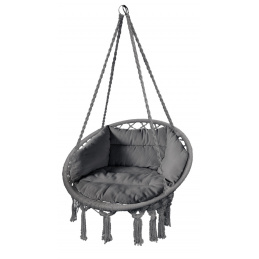 Linder Exclusiv Krzesło wiszące MC4395 Ciemnoszary