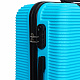 Aga Travel ZESTAW WALIZEK 3w1 KOMPLET WALIZKA PODRÓŻNA BAGAŻ MR4651 Jasno niebieski