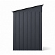 Aga Domek ogrodowy 222x174x125 cm Ciemnoszary