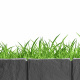 Aga Palisada plastikowa 390 cm Szara