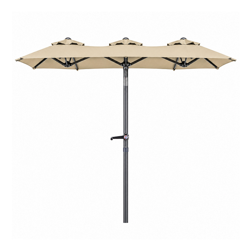 Linder Exclusiv Parasol ogrodowy 300x150x220 cm Beżowy