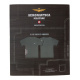 Aeronautica Militare T-shirt ROUND-NECK 3-Pack X1395 Grey