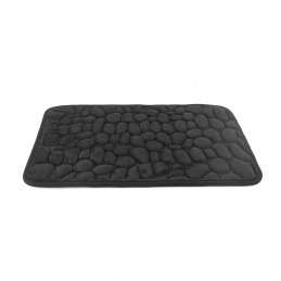 Aga MATA ŁAZIENKOWA SZYBKOSCHNĄCA 40x60 cm Czarny