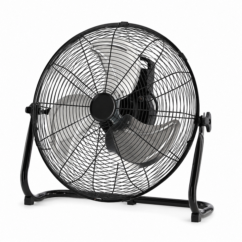 Aga Wentylator podłogowy 50 cm Czarny 6DAZ531 - II. JAKOŚĆ