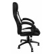 Fotel gamingowy Aga Racing Black - White
