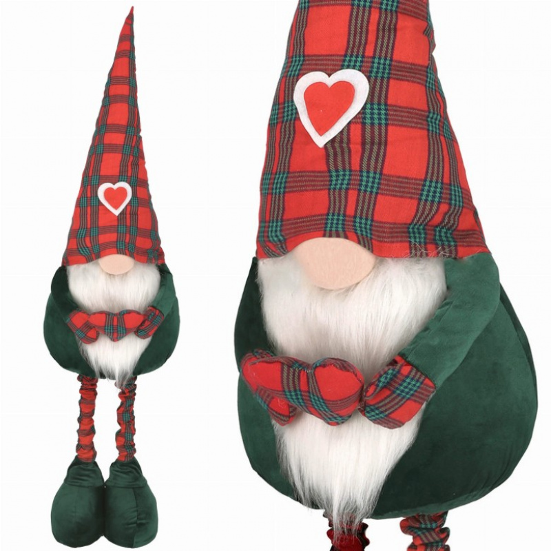 Skrzat świąteczny z serduszkiem 125 cm