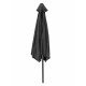 Linder Exclusiv Knick parasol 300 cm Light Grey