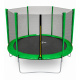 Aga SPORT TOP Trampolina 250 cm Jasnozielona + siatka ochronna