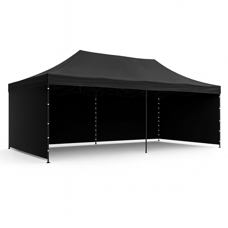 Aga namiot handlowy 3x6m Czarny 
