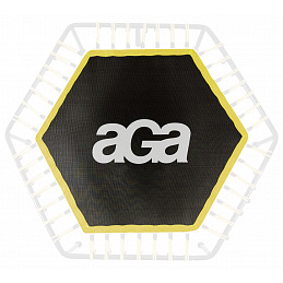 Aga Mata do skakania dla trampoliny AGA fitness Yellow 130 cm 