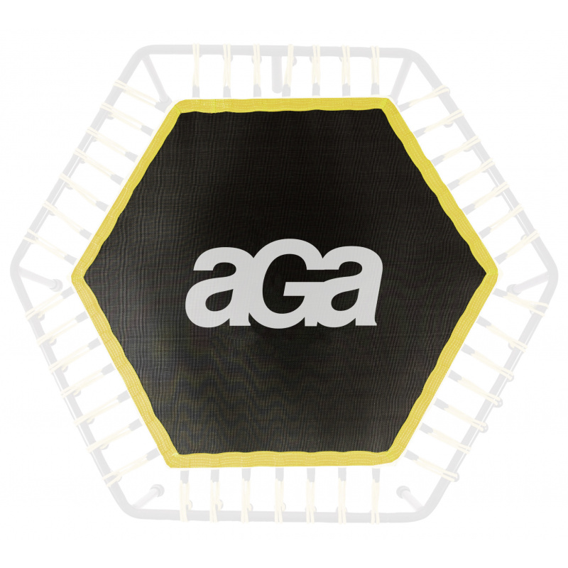 Aga Mata do skakania dla trampoliny AGA fitness Yellow 130 cm 