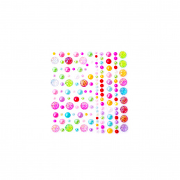 Aga4Kids Samoprzylepne cyrkonie DS8111-C