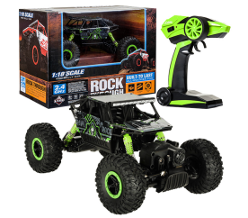 Samochód RC Rock Crawler HB 2,4GHz 1:18 zielony