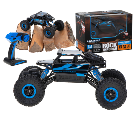 Samochód RC Rock Crawler HB 2,4GHz 1:18 niebieski