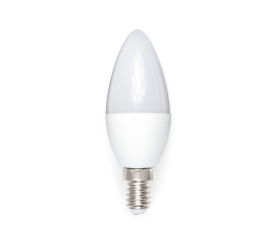 LED żarówka C37 - E14 - 7W - 580 lm - ciepła biel