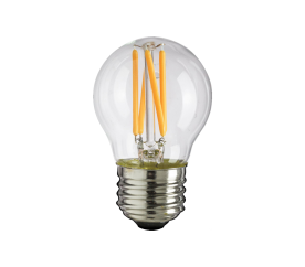 LED żarówka - E27 - G45 - 4W - 340Lm - filament - ciepła biel