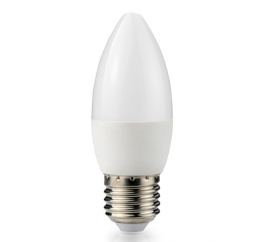 LED żarówka - ecoPLANET - E27 - 10W - świeczka - 880Lm - zimna biel