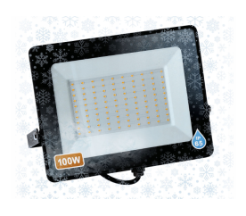Reflektor LED IVO-2 100W - ciepła biel