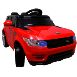 Cabrio F1 czerwony autko na akumulator, miękkie koła Eva