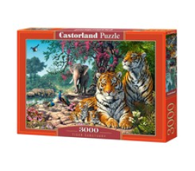 Puzzle 3000 el. Tiger Sanctuary uniwersalny