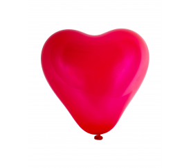 Aga4Kids Balon lateksowy HEART Red 25 cm - nie w stanie
