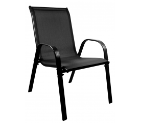 Krzesło ogrodowe Aga MR4400BC czarne