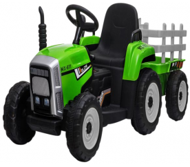 R-Sport Traktor elektryczny z holownikiem C1 Zielony