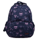 St.RIGHT Czterokomorowy plecak szkolny Emoji