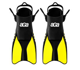 Płetwy do snurkowania snorkelingu pływania r. 38-42 czarne/żółte