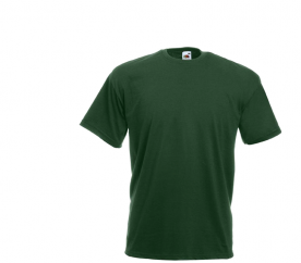 Fruit Of The Loom T-shirt VALUEWEIGHT T Bottle Green