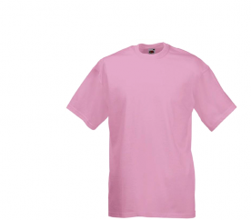 Fruit Of The Loom T-shirt VALUEWEIGHT T Light Pink