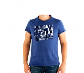 CALVIN KLEIN T-shirt cmp57p721 Blue Fonce