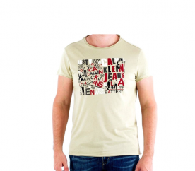 CALVIN KLEIN T-shirt cmp57p8b1 Marron Clear