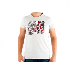 CALVIN KLEIN T-shirt cmp57p9co Gris Clear