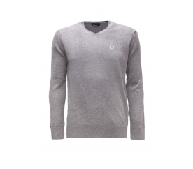 Fred Perry Sweter Grey Marl