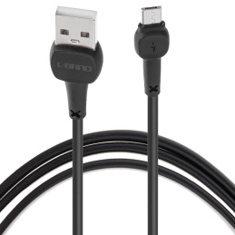 L-BRNO Kabel ładowarka Quick Charge szybkie ładowanie micro USB czarny
