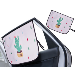Kurtyna magnetyczna osłona okna samochodu kaktus