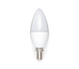 LED żarówka C37 - E14 - 8W - 655 lm - ciepła biel