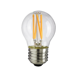 LED żarówka - E27 - G45 - 4W - 340Lm - filament - ciepła biel