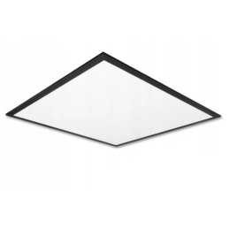 Panel LED czarny 60 x 60cm - 50W - 4700Lm - neutralna biel