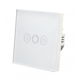 Włącznik dotykowy LED szklany pojedynczy WIFI