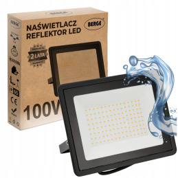 Naświetlacz LED 100W IP65 biały zimny