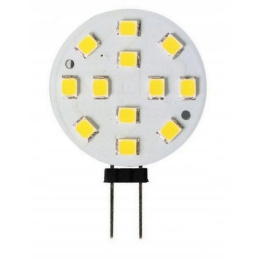 LED żarówka G4 - 3W - 270 lm - SMD płytka - ciepła biel
