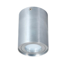 Reflektor sufitowy OS200-SS uchylny - okrągły - srebrny + trzonek GU10
