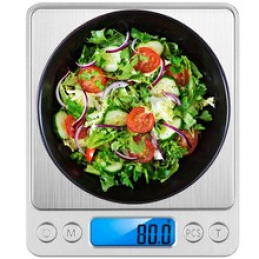 Kuchyňská digitální váha 0,01g - 2kg Ruhhy 19899