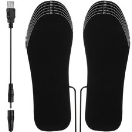Elektricky vyhřívané vložky do bot USB, vel. 35-40 černé Trizand 19702