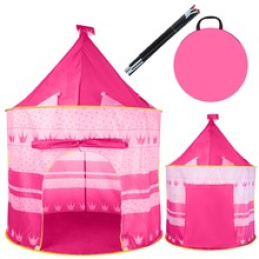 Namiot dla dzieci różowy ISO 1164