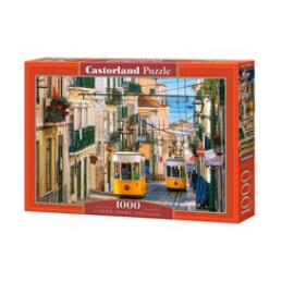 Puzzle 1000 el. Lisbon trams, Portugalia uniwersalny