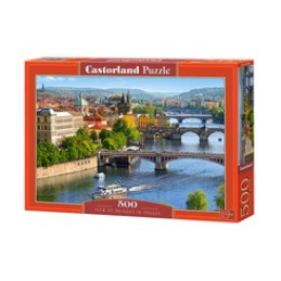 Puzzle 500 el. View of Bridges in Prague uniwersalny